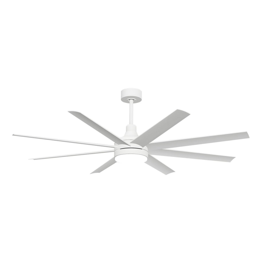 Aigostar - Ανεμιστήρας οροφής LED Dimmable LED/24W/230V 2700-6500K διάμετρος 165 cm + τηλεχειριστήριο λευκό