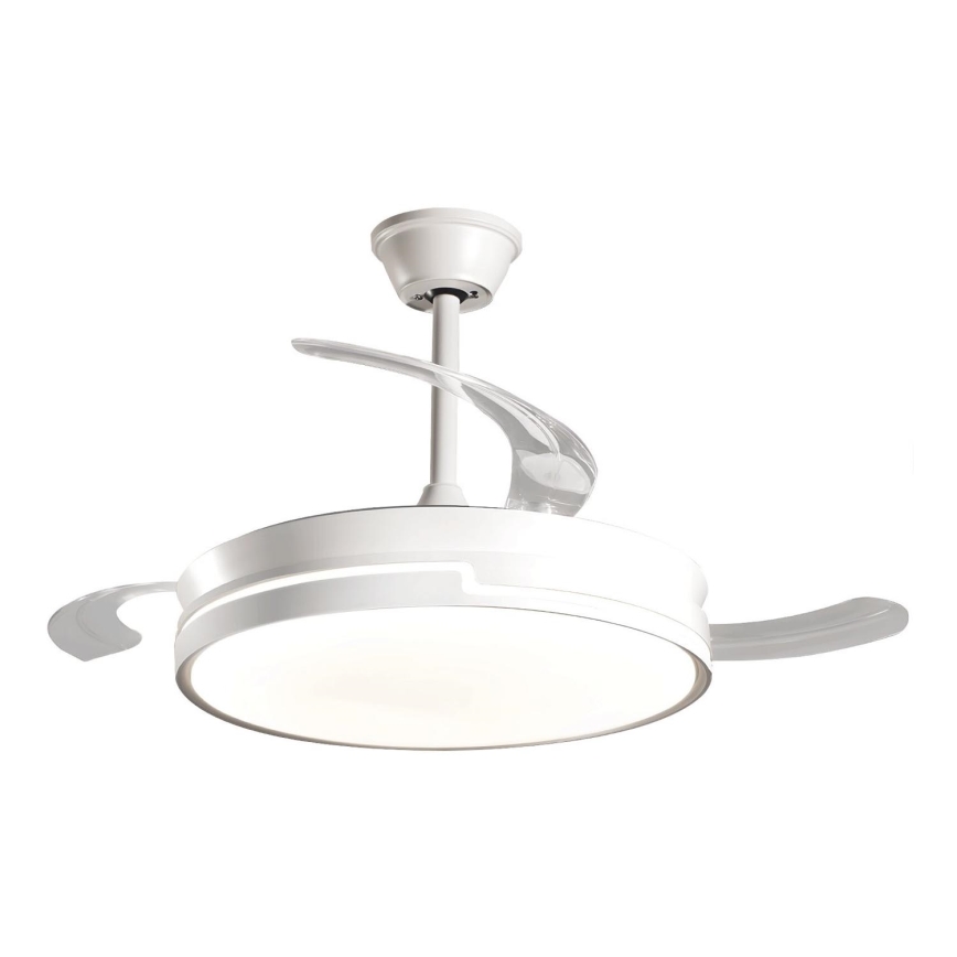 Aigostar - Ανεμιστήρας οροφής LED Dimmable LED/36W/230V 2700-6500K διάμετρος 107 cm + τηλεχειριστήριο λευκό