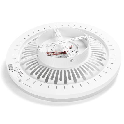 Aigostar - Ανεμιστήρας οροφής LED Dimmable LED/40W/230V 2700/4000/6500K διάμετρος 50 cm + τηλεχειριστήριο λευκό