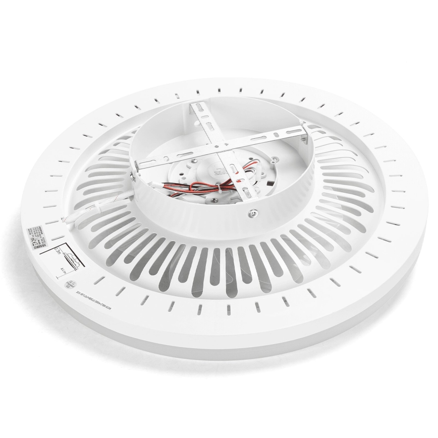 Aigostar - Ανεμιστήρας οροφής LED Dimmable LED/40W/230V 2700/4000/6500K διάμετρος 50 cm + τηλεχειριστήριο λευκό
