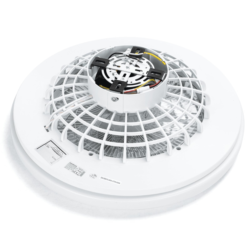 Aigostar - Ανεμιστήρας οροφής LED Dimmable LED/40W/230V 2700-6500K διάμετρος 48 cm + τηλεχειριστήριο λευκό