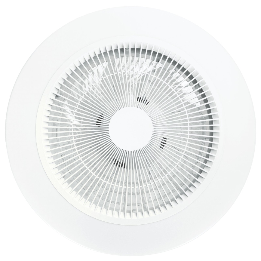 Aigostar - Ανεμιστήρας οροφής LED Dimmable LED/40W/230V 2700-6500K διάμετρος 48 cm + τηλεχειριστήριο λευκό