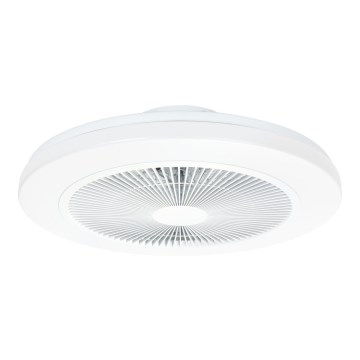 Aigostar - Ανεμιστήρας οροφής LED Dimmable LED/40W/230V 2700-6500K διάμετρος 48 cm + τηλεχειριστήριο λευκό