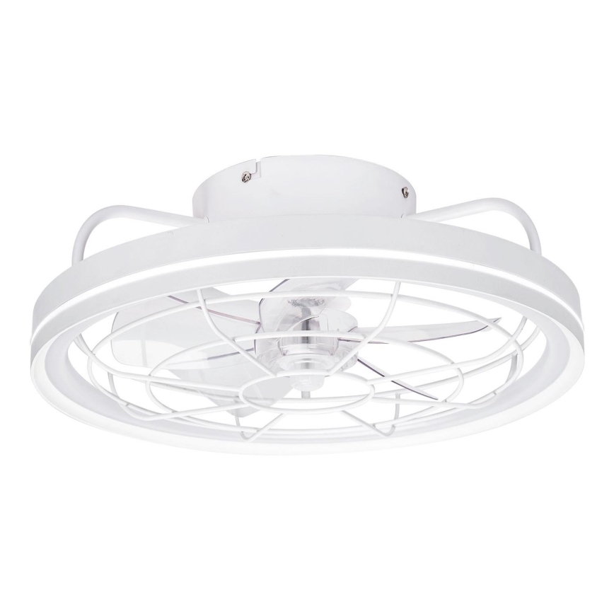 Aigostar - Ανεμιστήρας οροφής LED Dimmable LED/40W/230V 2700-6500K διάμετρος 48 cm + τηλεχειριστήριο λευκό