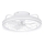 Aigostar - Ανεμιστήρας οροφής LED Dimmable LED/40W/230V 2700-6500K διάμετρος 48 cm + τηλεχειριστήριο λευκό