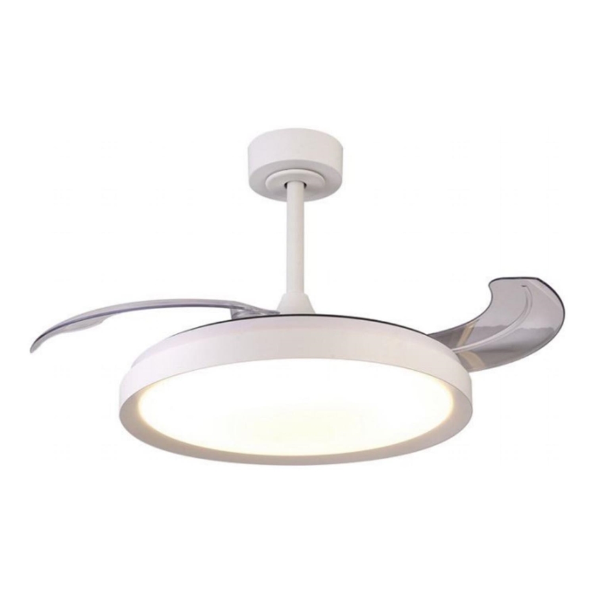 Aigostar - Ανεμιστήρας οροφής LED Dimmable LED/50W/230V 2700-6500K 106cm λευκό + τηλεχειριστήριο