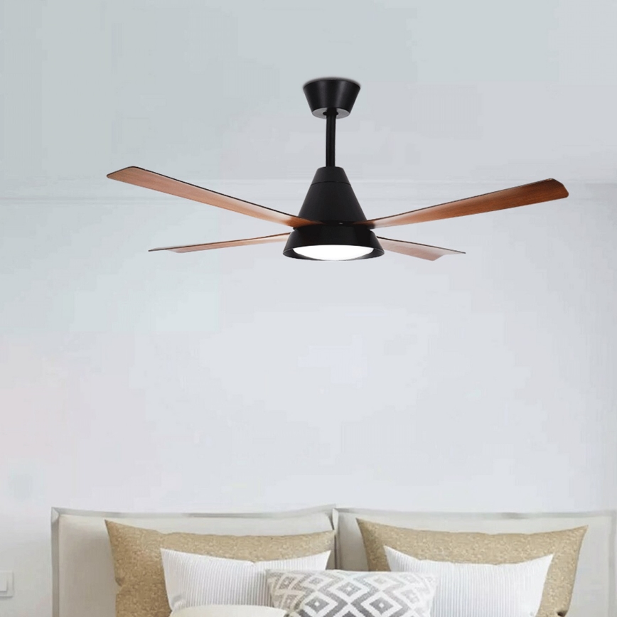 igostar - Ανεμιστήρας οροφής LED Dimmable LED/24W/230V 2700-6500K 132cm + τηλεχειριστήριο