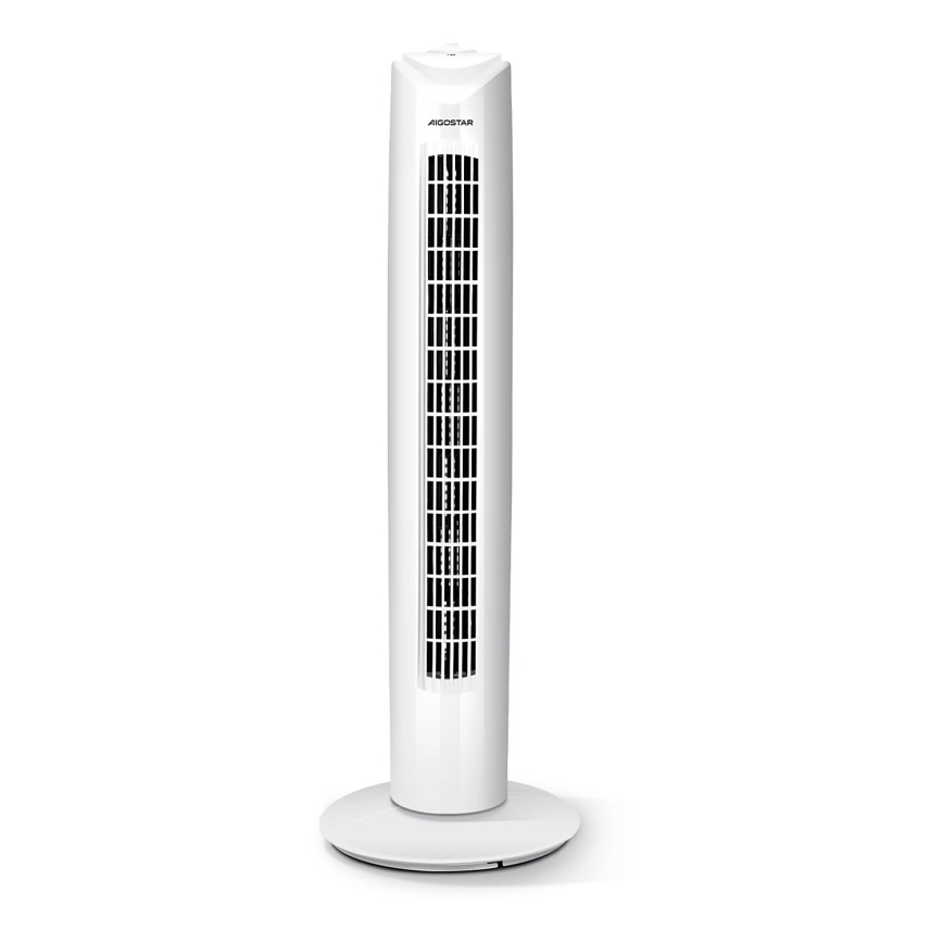 Aigostar - Ανεμιστήρας πύργος 45W/230V λευκό