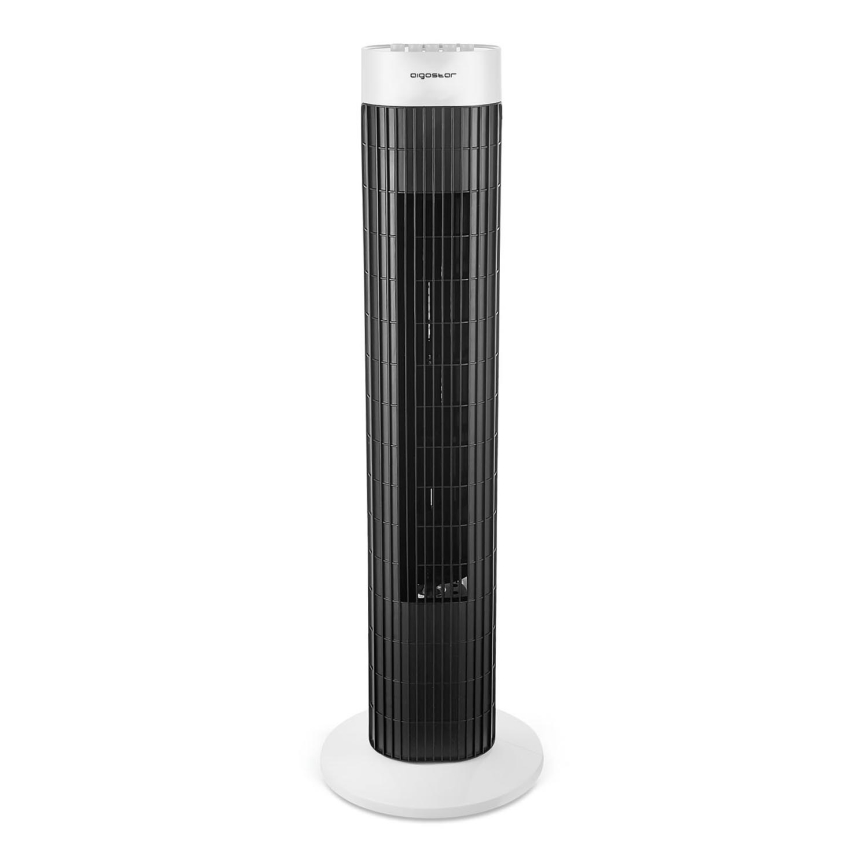 Aigostar - Ανεμιστήρας Πύργος 45W/230V μαύρο/λευκό