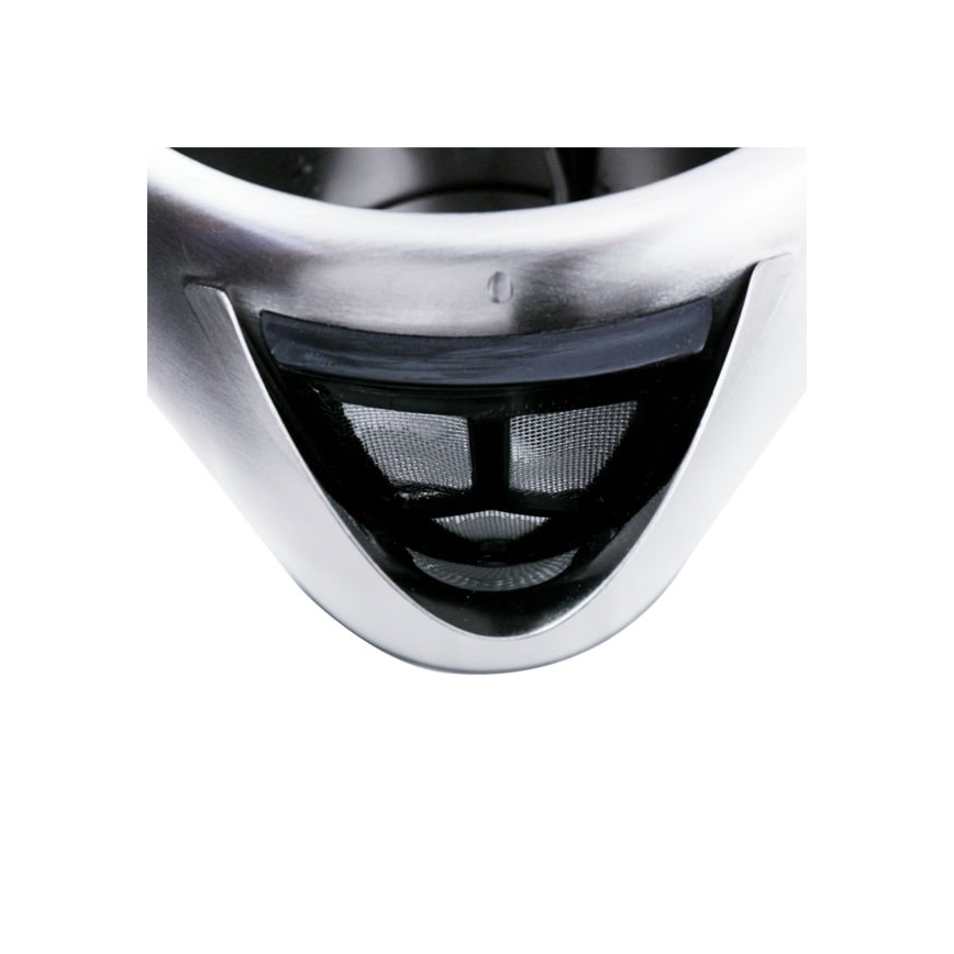 Aigostar - Βραστήρας 1,7 l 2200W/230V ματ χρώμιο/μαύρο