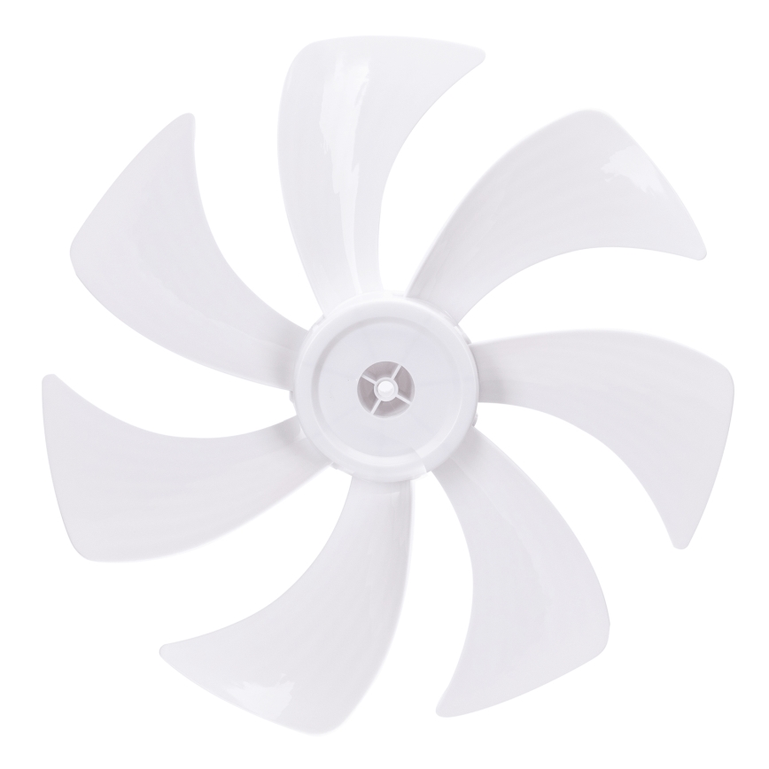 Aigostar - Βάση ανεμιστήρα 60W/230V λευκό + τηλεχειριστήριο