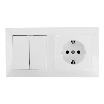 Aigostar - Διακόπτης με πρίζα 1x16A/250V