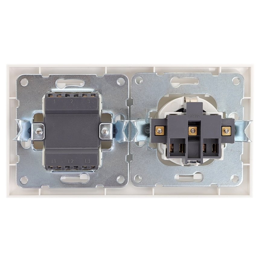 Aigostar - Διακόπτης με πρίζα 1x16A/250V