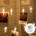 Aigostar - Διακοσμητική σειρά LED με μανταλάκια 20xLED/3xAA 3,3μ ζεστό λευκό