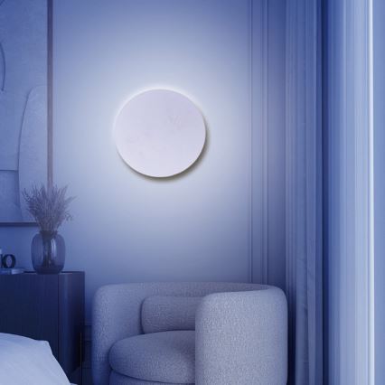 Aigostar - Επιτοίχιο φωτιστικό dimming LED MESH Smart LED/12W/230V 2700-6500K λευκό