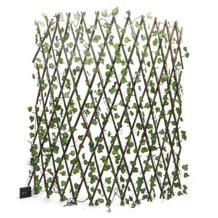 Aigostar - Ηλιακά λαμπάκια LED 148xLED/2x1,2m IP65 θερμό λευκό ivy