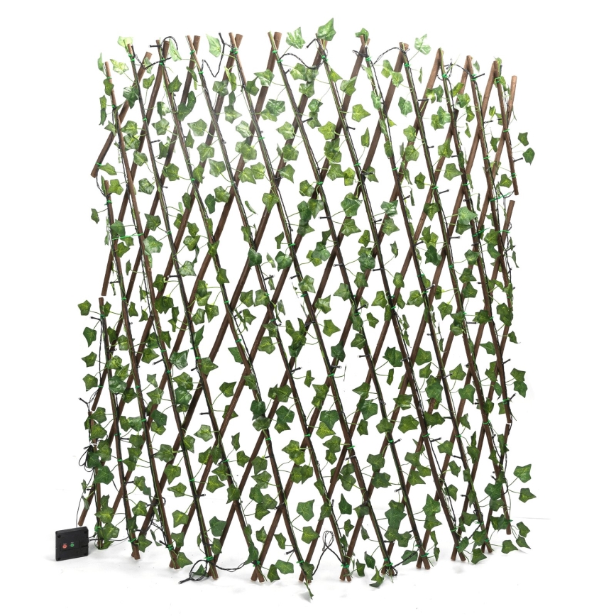 Aigostar - Ηλιακά λαμπάκια LED 148xLED/2x1,2m IP65 θερμό λευκό ivy