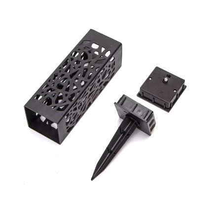 Aigostar - Ηλιακή λάμπα LED LED/0,006W/1,2V 28,5cm μαύρο 100 mAh 6500K  IP44