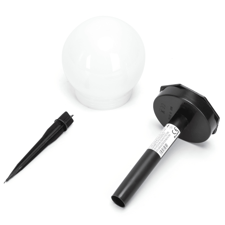 Aigostar - Ηλιακή λάμπα LED LED/0,006W/1,2V 33cm 40 mAh μαύρο 6500K IP44