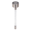 Aigostar - Ηλιακή λάμπα LED LED/0,006W/1,2V 36,7cm ματ χρώμιο 6500K IP44