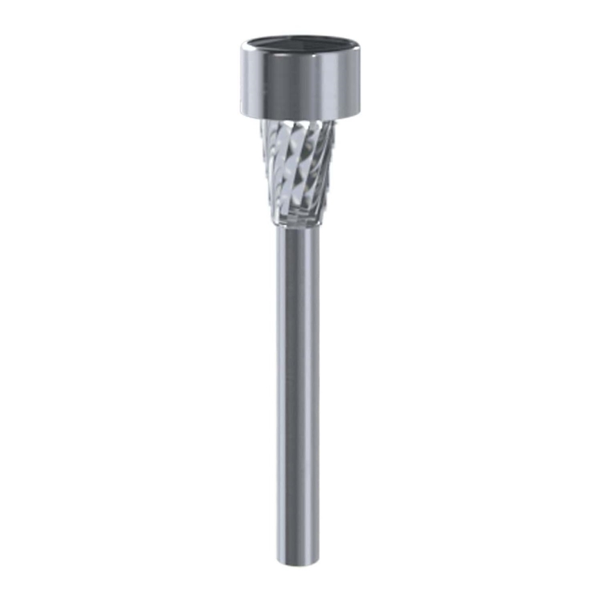 Aigostar - Ηλιακή λάμπα LED LED/0,006W/1,2V 40 mAh 29,5 cm ματ χρώμιο 6500K IP44