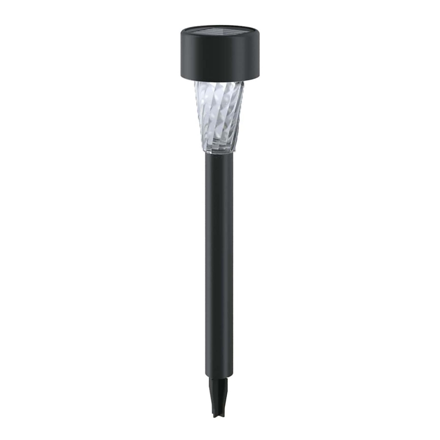 Aigostar - Ηλιακή λάμπα LED LED/0,006W/1,2V 40 mAh 29,5 cm μαύρο 6500K IP44