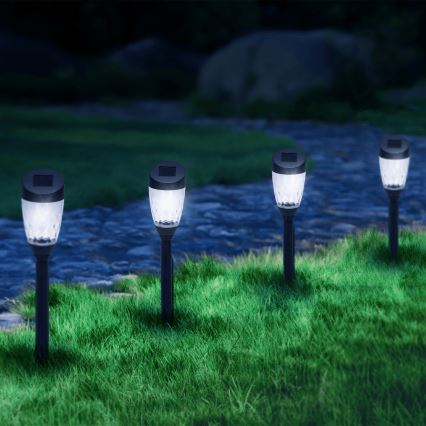 Aigostar - Ηλιακή λάμπα LED LED/0,006W/1,2V 40mAh 6500K IP44 αστέρι