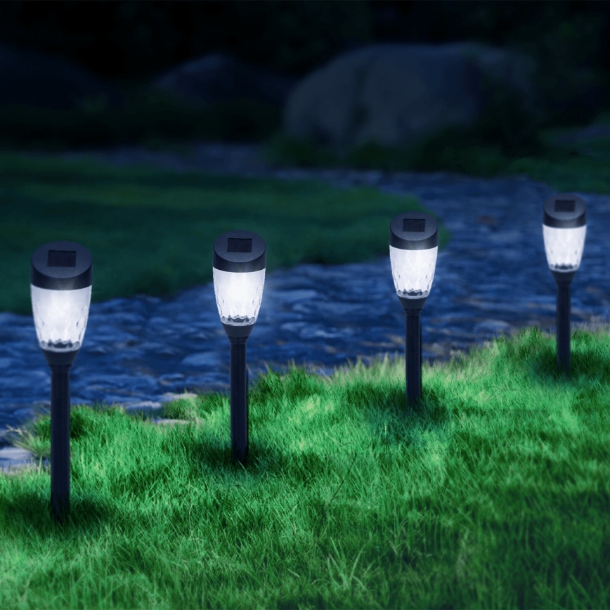 Aigostar - Ηλιακή λάμπα LED LED/0,006W/1,2V 40mAh 6500K IP44 αστέρι