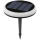 Aigostar - Ηλιακή λάμπα LED LED/0,6W/2V διάμετρος 16,5 cm 3200K/4000K/6500K IP65 μαύρο