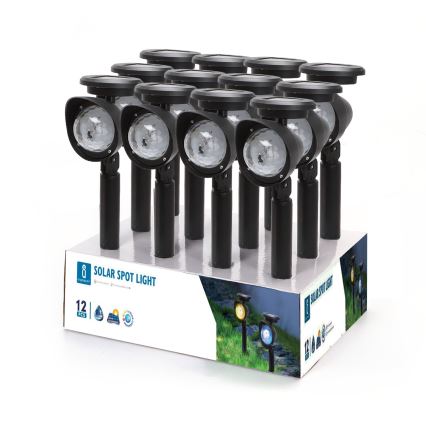 Aigostar - Ηλιακή λάμπα LED RGB LED/400mAh IP44