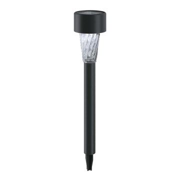 Aigostar - Ηλιακό LED Φωτιστικό LED/0,006W/1,2V 40 mAh 29,5 εκ. μαύρο 6500K IP44