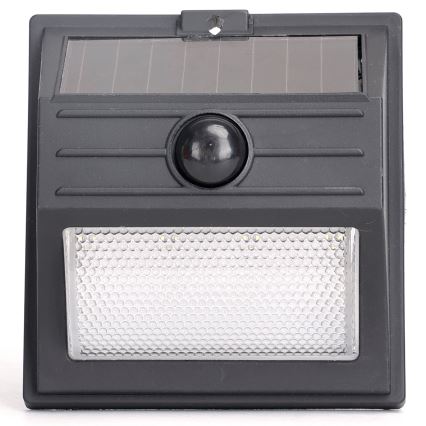Aigostar - Ηλιακό LED φωτιστικό με αισθητήρα LED/3,7V 6500K 500 mAh IP65 μαύρο