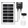 Aigostar - Ηλιακό κρεμαστό φωτιστικό LED LED/35W/12V 3000 mAh 6500K διάμετρος 10 cm + τηλεχειριστήριο