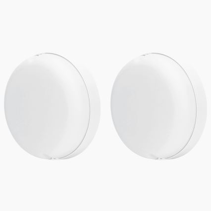 Aigostar - Ηλιακό φωτιστικό LED 2xLED/35W/12V 6000 mAh 6500K διάμετρος 16,8 cm + τηλεχειριστήριο