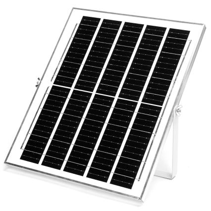 Aigostar - Ηλιακό φωτιστικό LED 2xLED/70W/12V 12000 mAh 6500K διάμετρος 20,5 cm + τηλεχειριστήριο