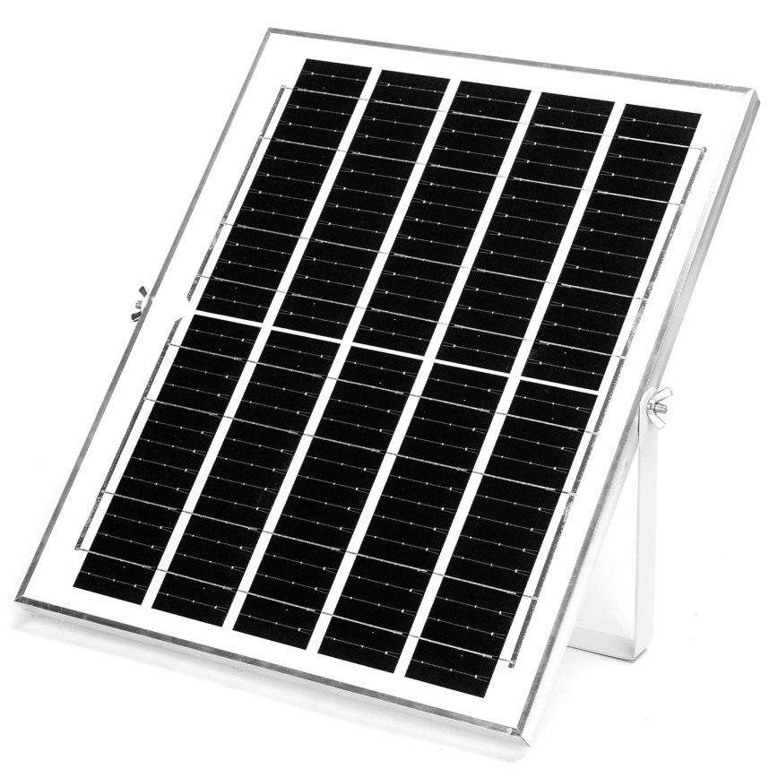 Aigostar - Ηλιακό φωτιστικό LED 2xLED/70W/12V 12000 mAh 6500K διάμετρος 20,5 cm + τηλεχειριστήριο
