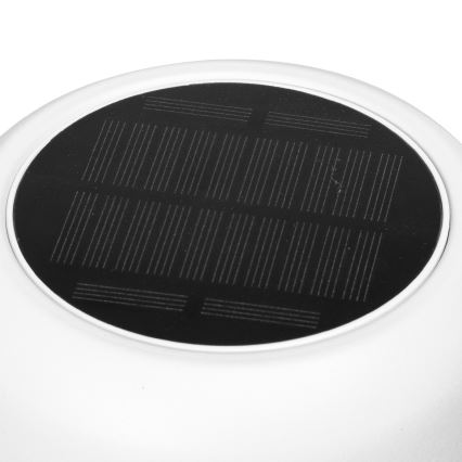 Aigostar - Ηλιακό φωτιστικό LED dimmable επαναφορτιζόμενο LED / 3W / 5V 2200mAh λευκό IP54