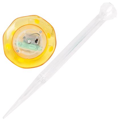 Aigostar - Ηλιακό φωτιστικό LED LED/0,006W/1,2V 100 mAh 2700K IP44 κίτρινο