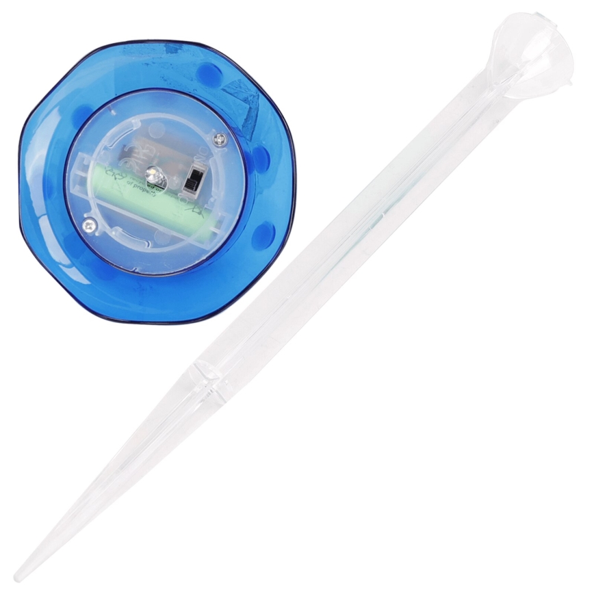 Aigostar - Ηλιακό φωτιστικό LED LED/0,006W/1,2V 100 mAh 2700K IP44 μπλε