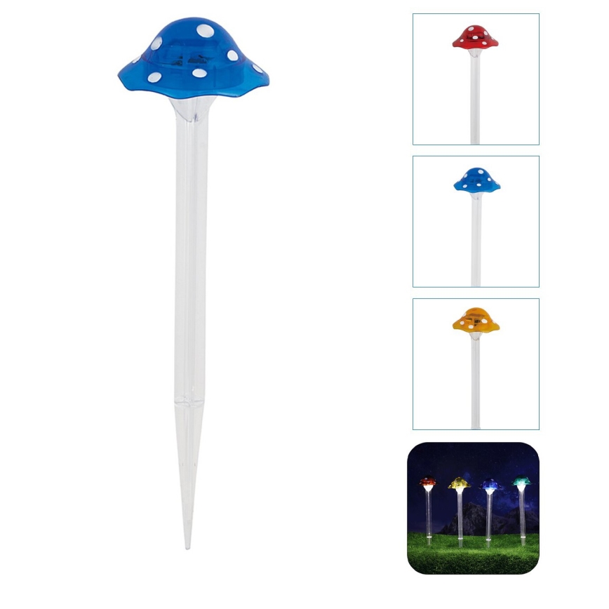 Aigostar - Ηλιακό φωτιστικό LED LED/0,006W/1,2V 100 mAh 2700K IP44 μπλε