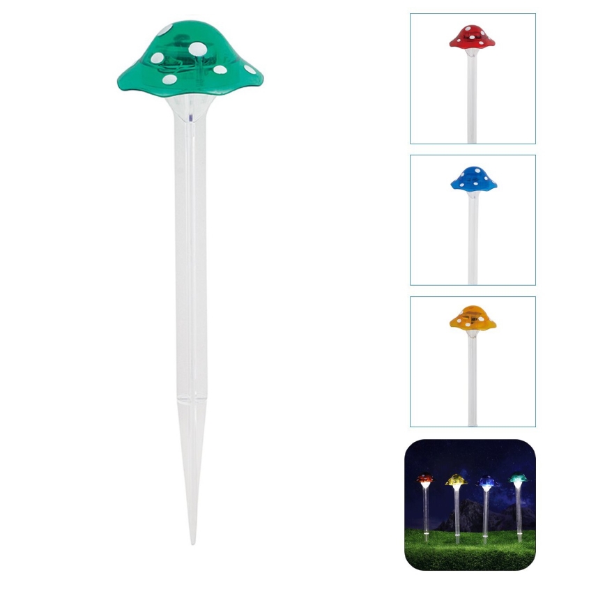 Aigostar - Ηλιακό φωτιστικό LED LED/0,006W/1,2V 100 mAh 2700K IP44 πράσινο