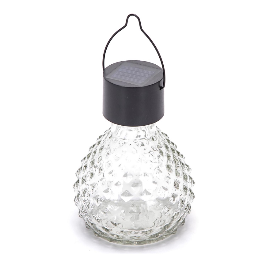 Aigostar - Ηλιακό φωτιστικό LED LED/0,006W/1,2V μαύρο 100 mAh 2700K IP44