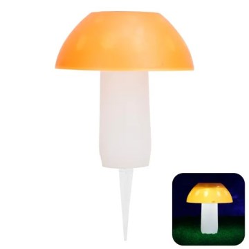 Aigostar - Ηλιακό φωτιστικό LED LED/0,024W/1,2V 200 mAh 2700K IP44 boletus