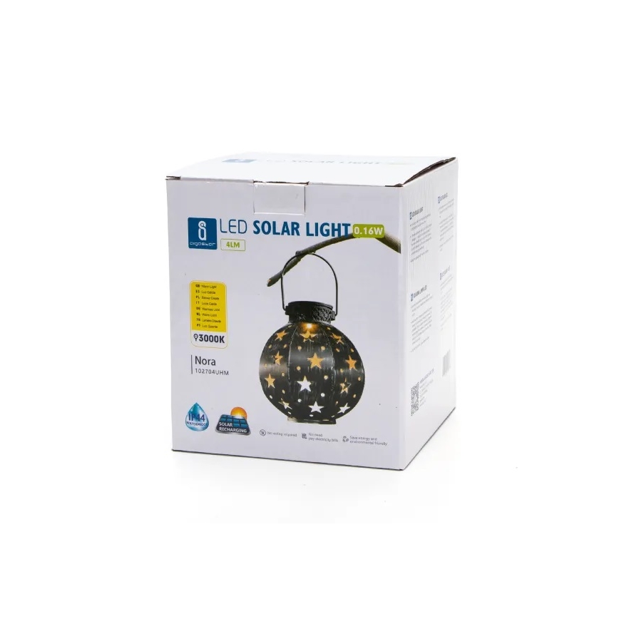Aigostar - Ηλιακό φωτιστικό LED LED/0,16W/2V 3000K IP44