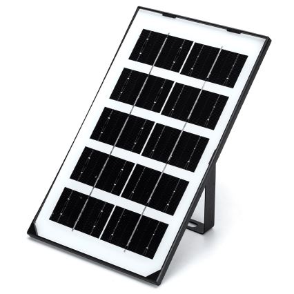 Aigostar - Ηλιακό φωτιστικό LED LED/35W/12V 3000 mAh 6500K διάμετρος 16,8 cm + τηλεχειριστήριο