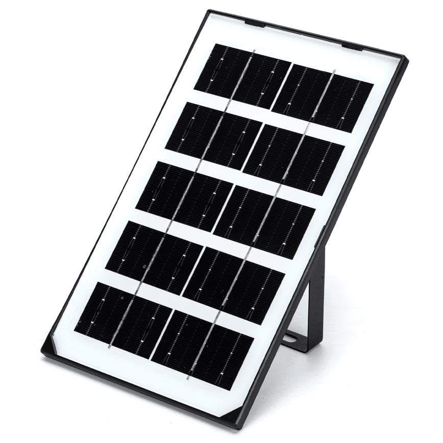Aigostar - Ηλιακό φωτιστικό LED LED/35W/12V 3000 mAh 6500K διάμετρος 16,8 cm + τηλεχειριστήριο