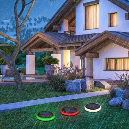Aigostar - Ηλιακό φωτιστικό LED RGB LED/0,6W/3,7V IP65