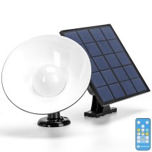 Aigostar - Ηλιακό φωτιστικό LED με αισθητήρα LED/3,2V 3000K/4000K/6500K IP65 + τηλεχειριστήριο