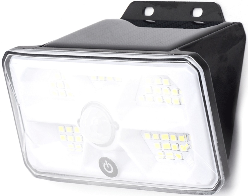 Aigostar - Ηλιακό φωτιστικό LED με αισθητήρα LED/3,7V 6500K 500 mAh IP65 μαύρο