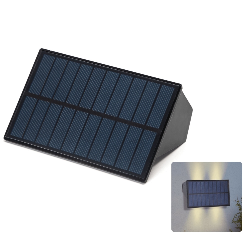 Aigostar - Ηλιακό φωτιστικό τοίχου LED LED/4W/5,5V 2700K IP44